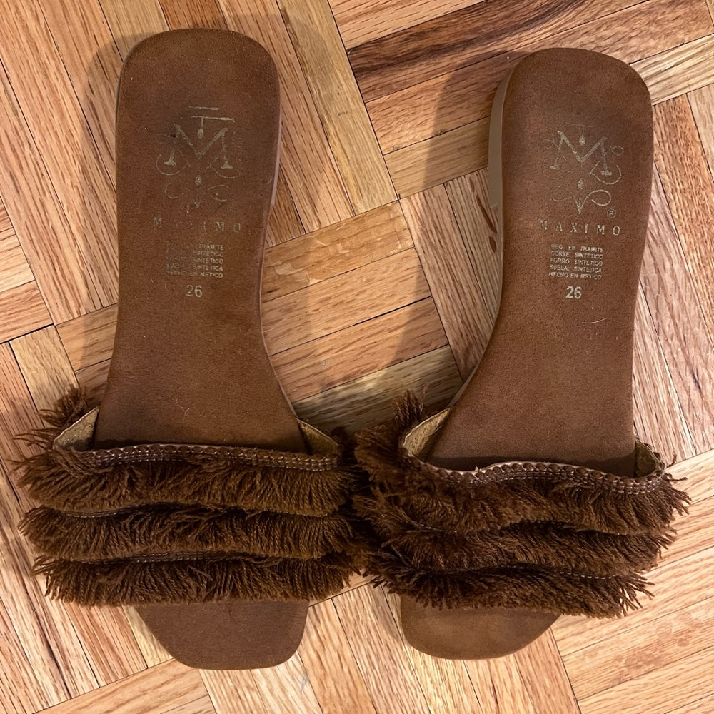 Sandals made in Mexico